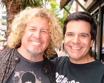 Gene O. and Sammy Hagar
