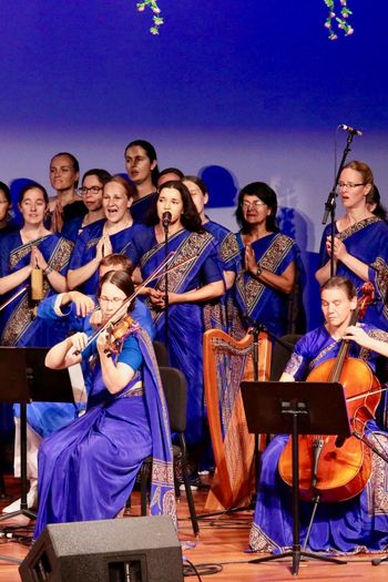 Gandharva Loka International Orchestra. Skirball Auditorium NYU
