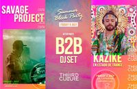 Summer Block Party: Savage Project + Kazike (Guacamayo Tropical)