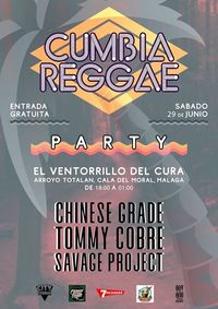 Cumbia Reggae Party: Savage Project + Chinese Grade + Tommy Cobre