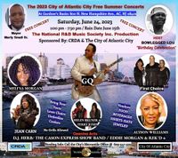 The National R&B Music Society Inc- Summer Concert Seriesl in Altantic City, NJ