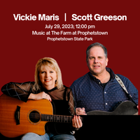 Vickie Maris and Scott Greeson | Music in the historic barn at The Farm at Prophetstown