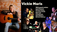 Vickie Maris with her band