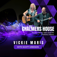 Vickie Maris with Scott Greeson at The Chalmers House