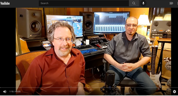 Guitarist Andrew McKnight & Producer/Engineer Dustin Delage host a livestream on our YouTube channel, live from Cabin Studios
