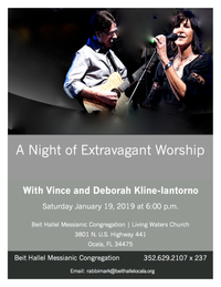 An Extravagant Night of Worship with Vince and Deborah Kline-Iantorno