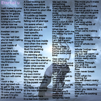 Eternal u Lyrics
