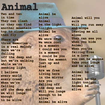 Animal Lyrics
