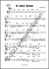 My Great Mistake - Lead Sheet