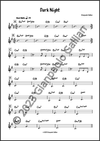 Dark Night - Lead Sheet