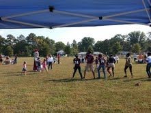 Thomas Dale High School Tailgate fiesta.
