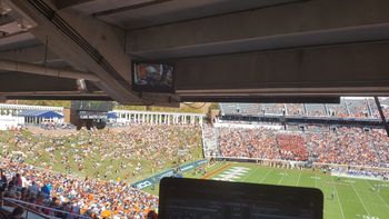 UVA from the pressbox
