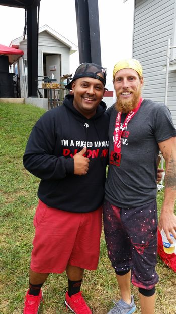 Me and J.P Granger American NInja Warrior 2015 Southern Indiana Rugged Maniac
