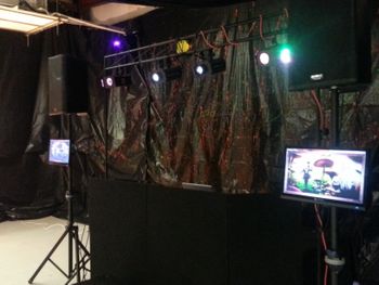 Video setup for kids Prom.
