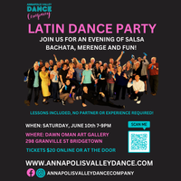 Latin Dance Party - with Salsa lesson by Miss Aurora Scott