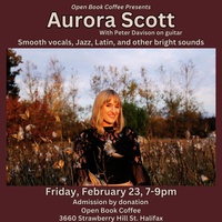 Aurora Scott with Peter Davison on guitar (Free show)