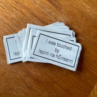 Ispíní na hÉireann Stickers - 20 Pack