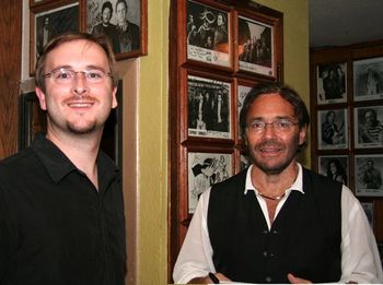 Meeting my favorite guitar player, Al Di Meola, for the first time.
