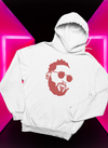 White and Red Trig The Optimus Hoodie