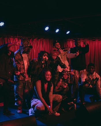 All performers & organizers at the Concrete Kids Online Release Party @ The Grog Shop - January 4th 2022
