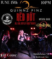 OBSIDIAN opens for Red Hot (Female Motley Crue Tribute)