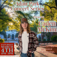 Caden McKim live at Adair Park Concert Series 