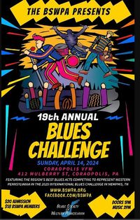 Lone Crow Rebellion at the 19th Annual Blues Society of Western PA Blues Challenge
