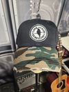 Vintage Hat Black W/Camo bill