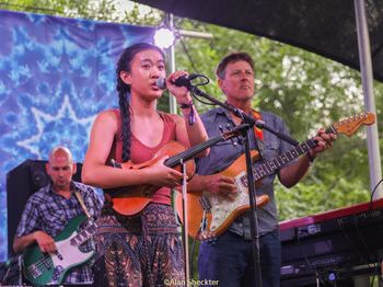 Whiskey Family Band, Hog Farm Hideaway 2022, by Alan Sheckter
