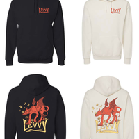 Levvy - HellHound Hoodie Black or Creme