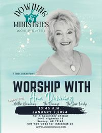 Worship with Ann Downing