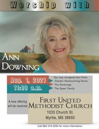 Worship with Ann Downing