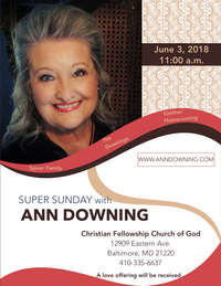 Super Sunday with Ann Downing