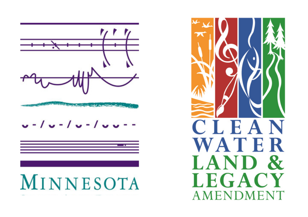 Minnesota State Arts Board Logo and Clean Water Land & Legacy Amendment Logo
