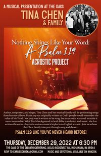 Nothing Shines Like Your Word Concert