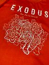 Exodus PDCM Embroidered Flower Tiger T Shirt