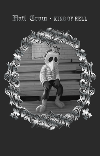 1/1 ONE OF ONE B&W w/ METALLIC SILVER FOILING Hail Crow #1 Kanye West College Dropout - C2E2 Exclusive