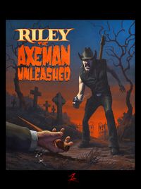 The Axeman Unleashed - record store promo poster (Autographed)