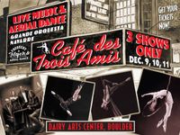 Café des Trois Amis with Grande Orquesta Navarre & Frequent Flyers® Aerial Dance