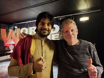 Together with the great flute master "Flute J A Jayant" - 2022
