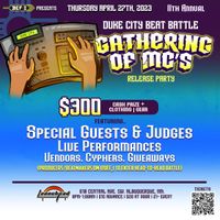 Duke City Beat Battle Gathering of MC's Release Party