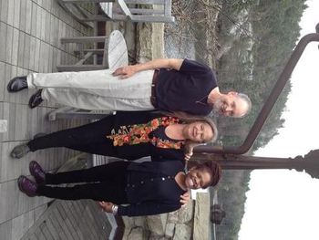 At Mohonk with Tracy Nelson & Catherine Russell
