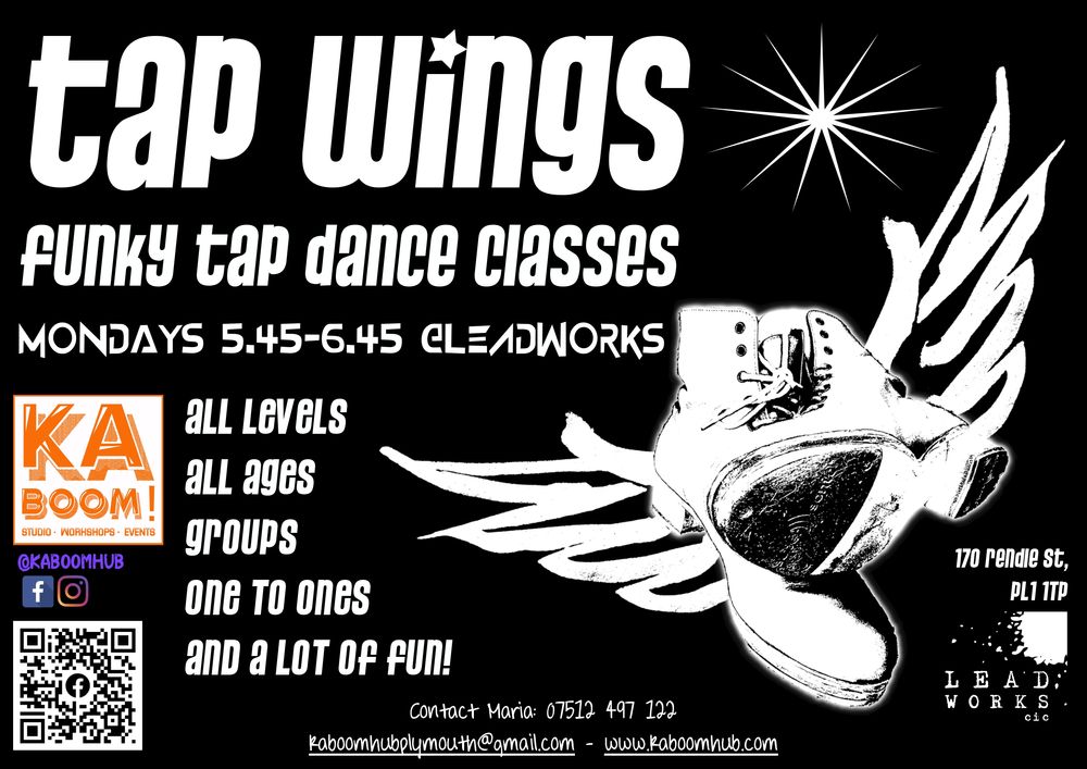 Click on the poster to join our 'Tap Wings' facebook group for further updates. 