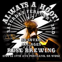 Always A Hoot! At Ruse Brewing
