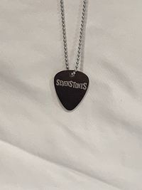 SevenStones Guitar Pick Necklace