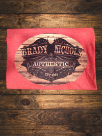 Brady Nichols "Authentic" logo T-Shirt