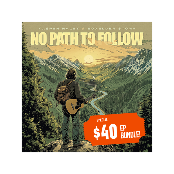 ✨残り1点✨ケイン・ホッダー　KANE HODDER CD アルバム Kaspen Haley & Boxelder Stomp - EP - No Path To Follow- CD and