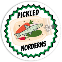 "Pickled Nordern" Sticker