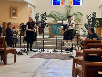 A concert at the Zwingli Ucc Church in Souderton Pa.
