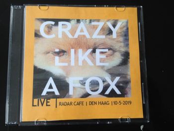 Live CD of the gig at Popradar Cafe in The Hague
